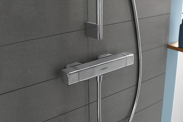 Actual product image hansgrohe Shower mixer with thermostat Ecostat E chrome 15773000