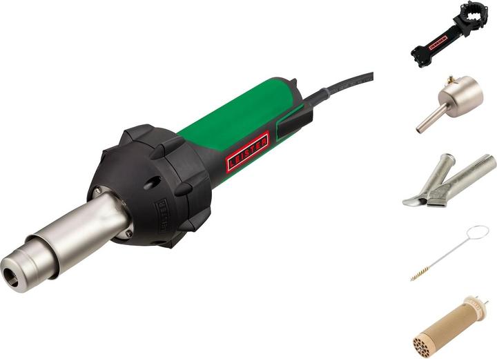 Produktbild Leister 163.136 TRIAC ST Warmluftgerät 230V/1600W, EASYFLOOR Kit, EU-Stecker