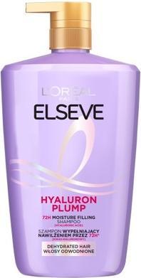 Actual product image L'Oréal Paris L'Oreal Paris Elseve Hydra Hyaluronic Moisturizing Shampoo XXL for Shiny Hair (Liquid shampoo, 1000 ml)