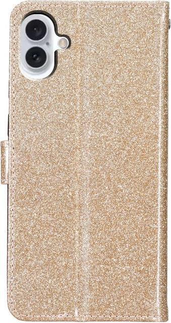 Actual product image MU Style PU Leather Bling Series (Apple iPhone 16 Plus)