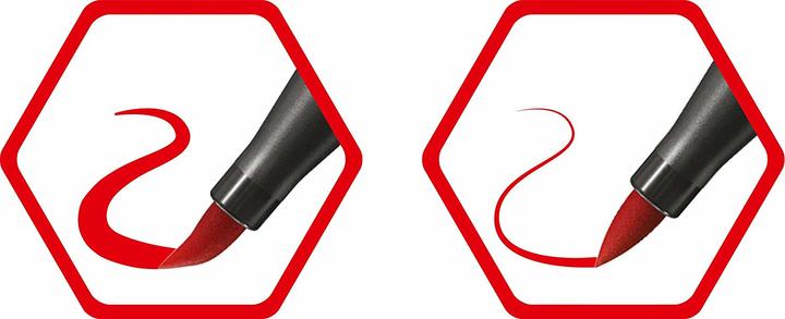 Image du produit STABILO Pen 68 brush Stylo feutre Premium (Multicolore, 12 x)