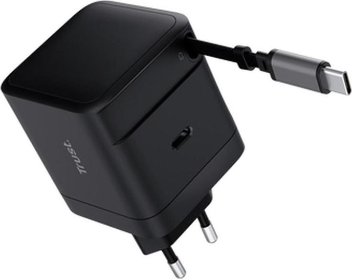 Actual product image Trust MAXO RTRCT USB-C PD Charger 65W (65 W, 1 portion)