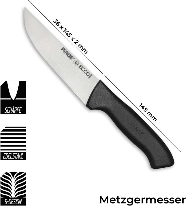 Produktbild Pirge Ecco Metzgermesser (14.50 cm)