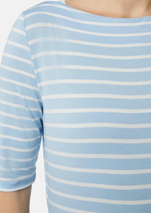Actual product image Comma T-Shirt Streifenshirt im Slim Fit (34)