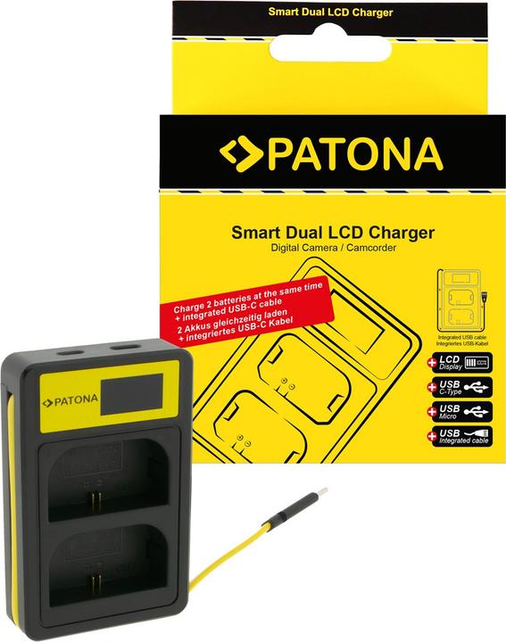 Produktbild Patona Smart Dual (Kamera Akku Ladegerät)