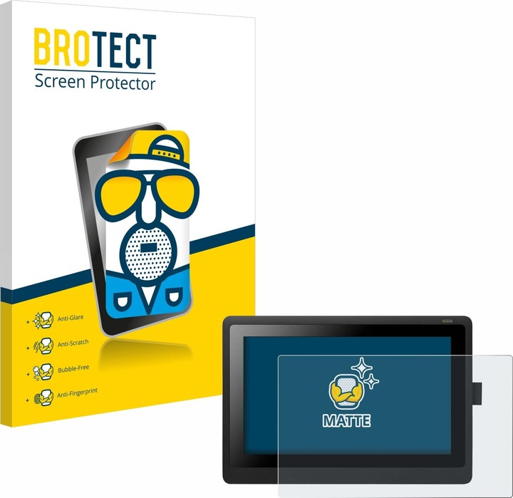 Productafbeelding BROTECT Antireflecterende schermbeschermer mat (1 Stuk, Cintiq 16)