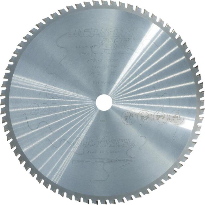 Produktbild Jepson Drytech® HM-Sägeblatt Durchmesser 320 mm / 72Z für Stahl (dickwandig)