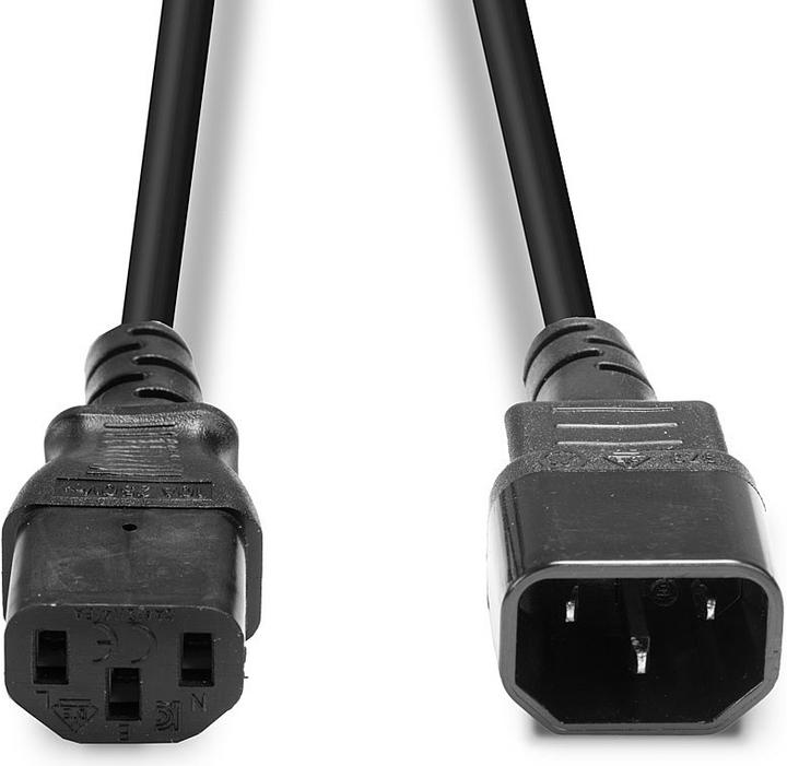 Immagine prodotto Lindy Cavo di alimentazione IEC da C14 a IEC C13 (1 m)