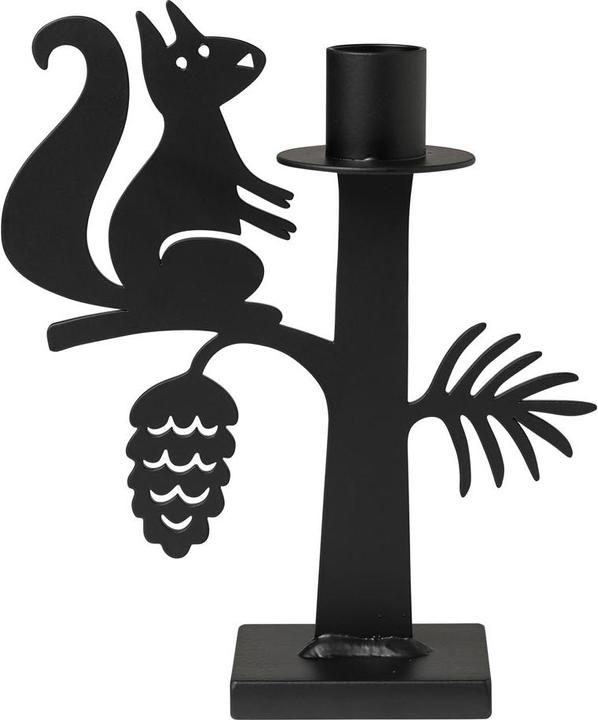 Bengt & Lotta Squirrel Candlestick (14.5 x 18 cm)