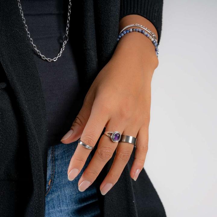 Actual product image Bijouteria Ring (58, 925 Silver)