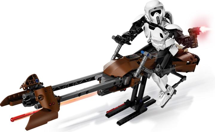 Produktbild LEGO Star Wars Scout Trooper Speeder Bike (75532, LEGO Star Wars)