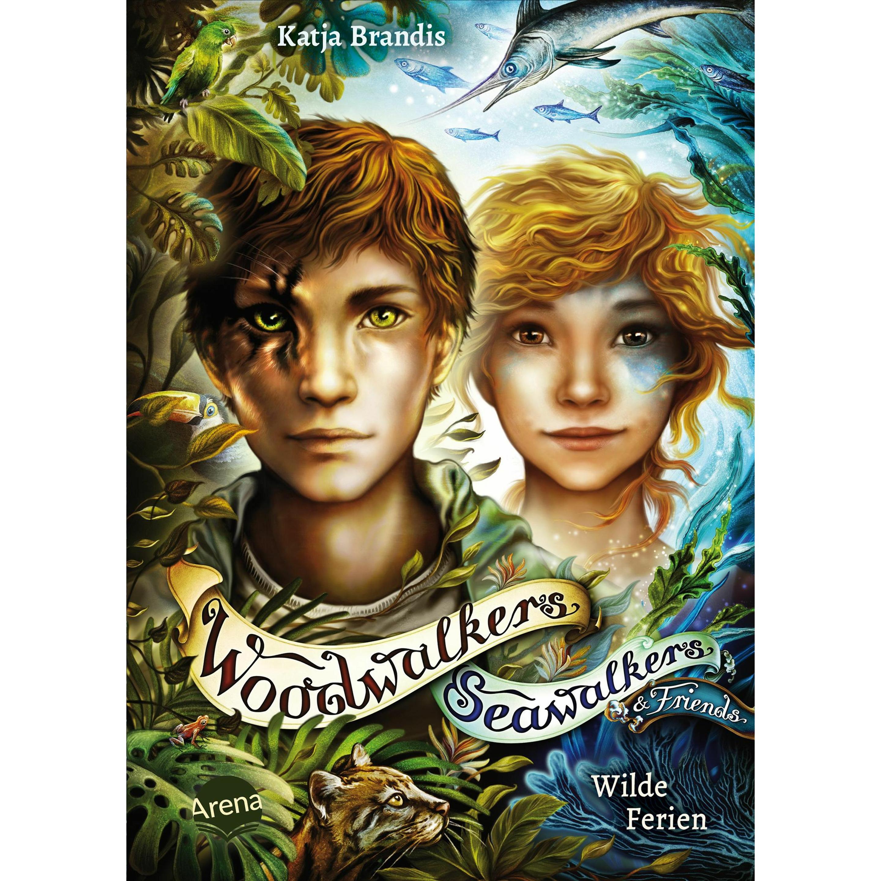 Woodwalkers & Friends/Seawalkers & Friends. Wilde Ferien, Libro per bambini di Carrelli Claudia, Katja Brandis