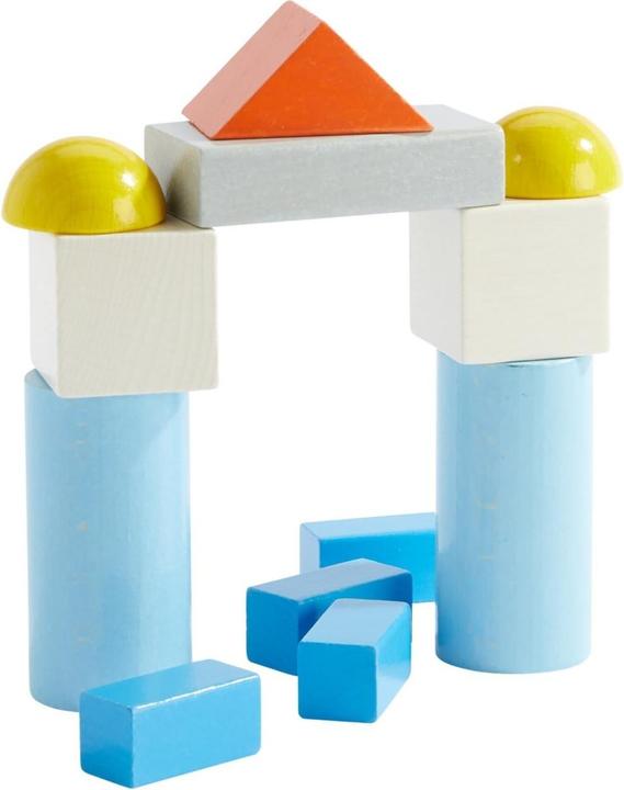 Actual product image Haba Basic building blocks coloured set medium **