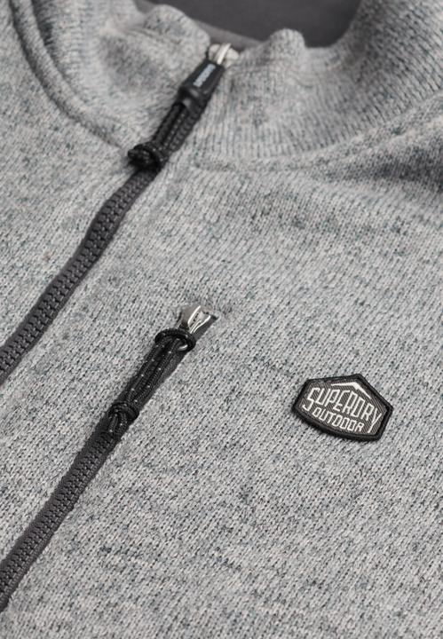 Produktbild Superdry Storm Fleecepullover mit halblangem Reissverschluss (L)