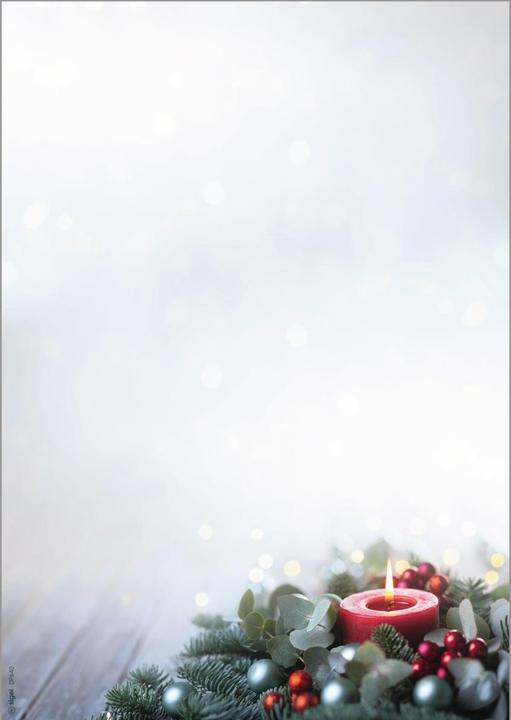 Sigel Carta da lettere di Natale (A4, 100 lamelle, 90 g/m²)