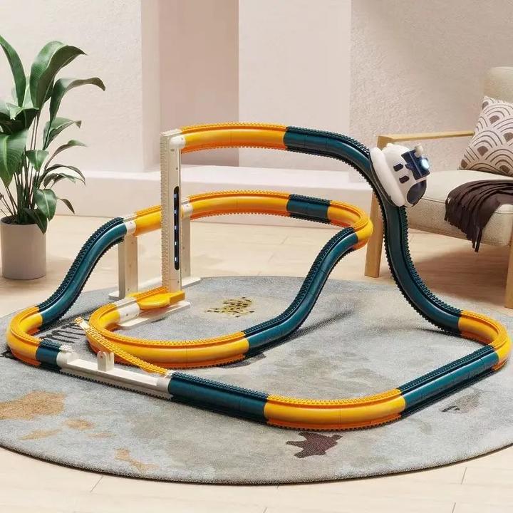Actual product image The Toy Company Spaceship Orbit roller coaster, interactive toy railway