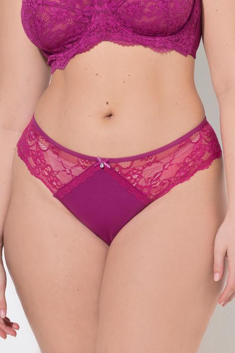 Produktbild Ulla Popken Strings, 3er-Pack, Spitze (3er Pack, 58, 60)