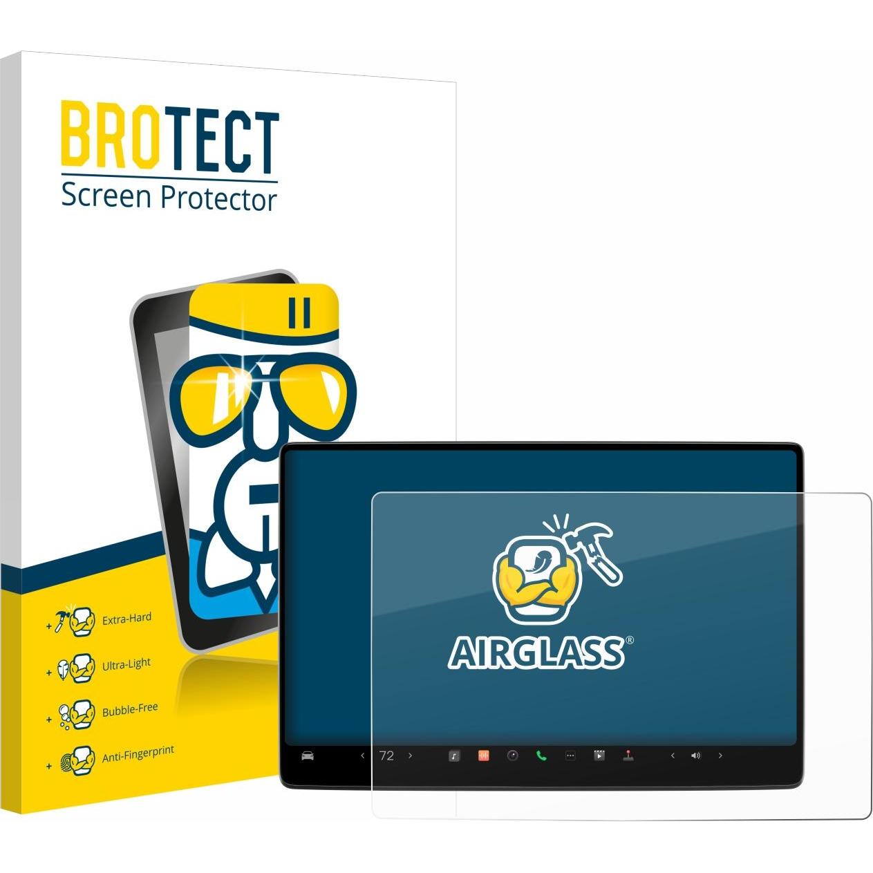 BROTECT, Fahrzeug Navigation Zubehör, AirGlass Panzerglasfolie