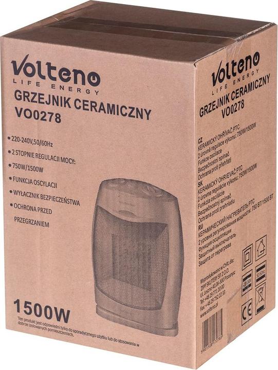 Produktbild Volten Keramischer Heizkörper 1500W VO0278 Volteno (1500 W)