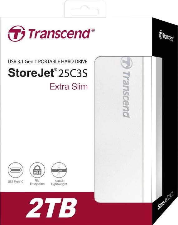 Actual product image Transcend StoreJet C3S (2 TB)