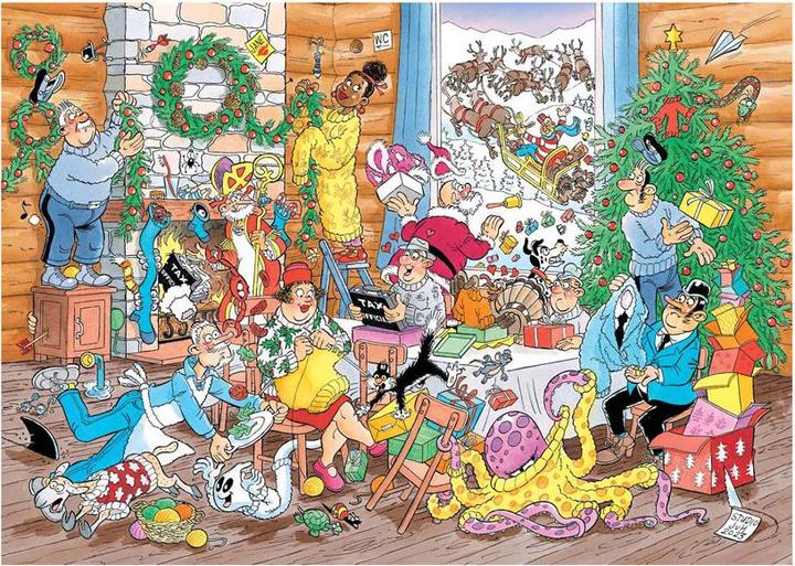 Produktbild Jumbo Jan van Haasteren - Ein wolliges Weihnachten (500 Teile) (500 Teile)