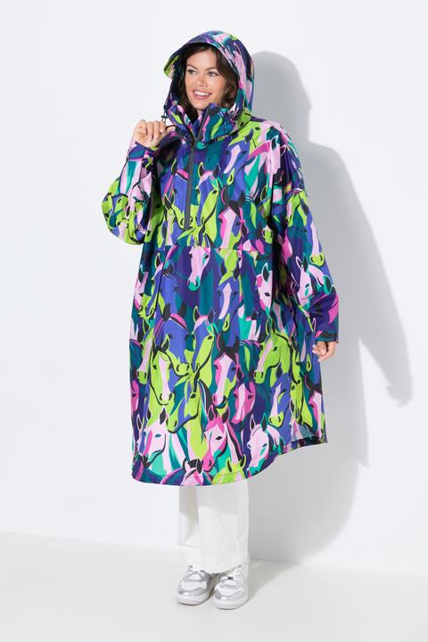 Actual product image Laurasøn Funktions-Regencape, Unisex, Print, Kapuze (One size)