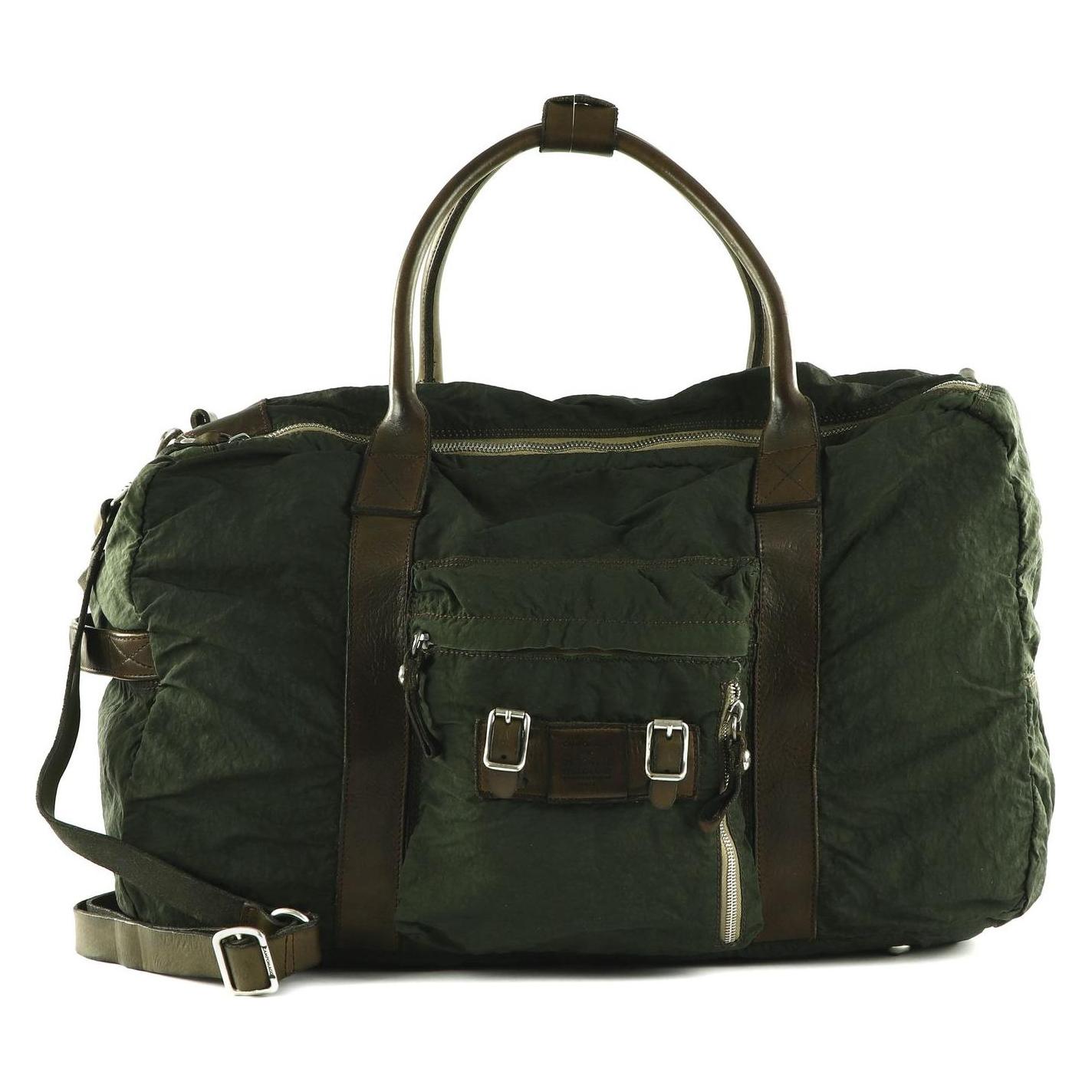 Campomaggi, Unisex, Tasche, Plutone Weekend Bag, Grün