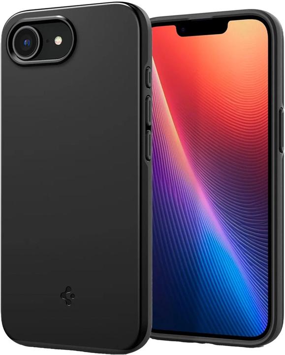 Actual product image Spigen Thin Fit MagFit iPhone SE(2025) Case - Black (Apple iPhone 16e)
