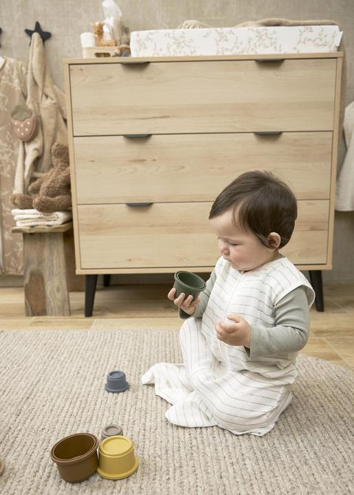 Produktbild Meyco Baby Stripe (90 cm, 0.3 TOG, Sommer)