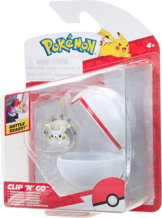 Produktbild Jazwares Pokémon Clip'n'Go Poké Balls Togedemaru & Premierball
