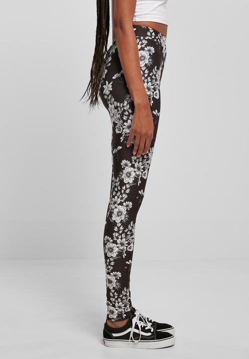 Actual product image Urban Classics Ladies Soft AOP Leggings (M)