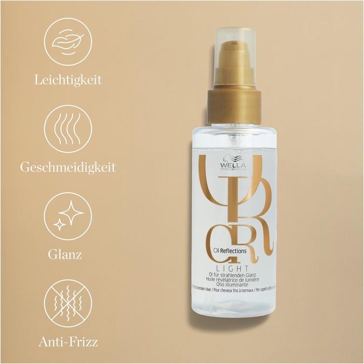 Immagine prodotto Wella Riflessi dell'olio leggero (100 ml)