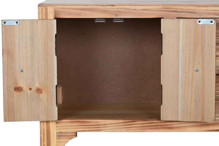 Produktbild Esprit Console Home Black Fir MDF Wood 64 x 26 x 83 cm