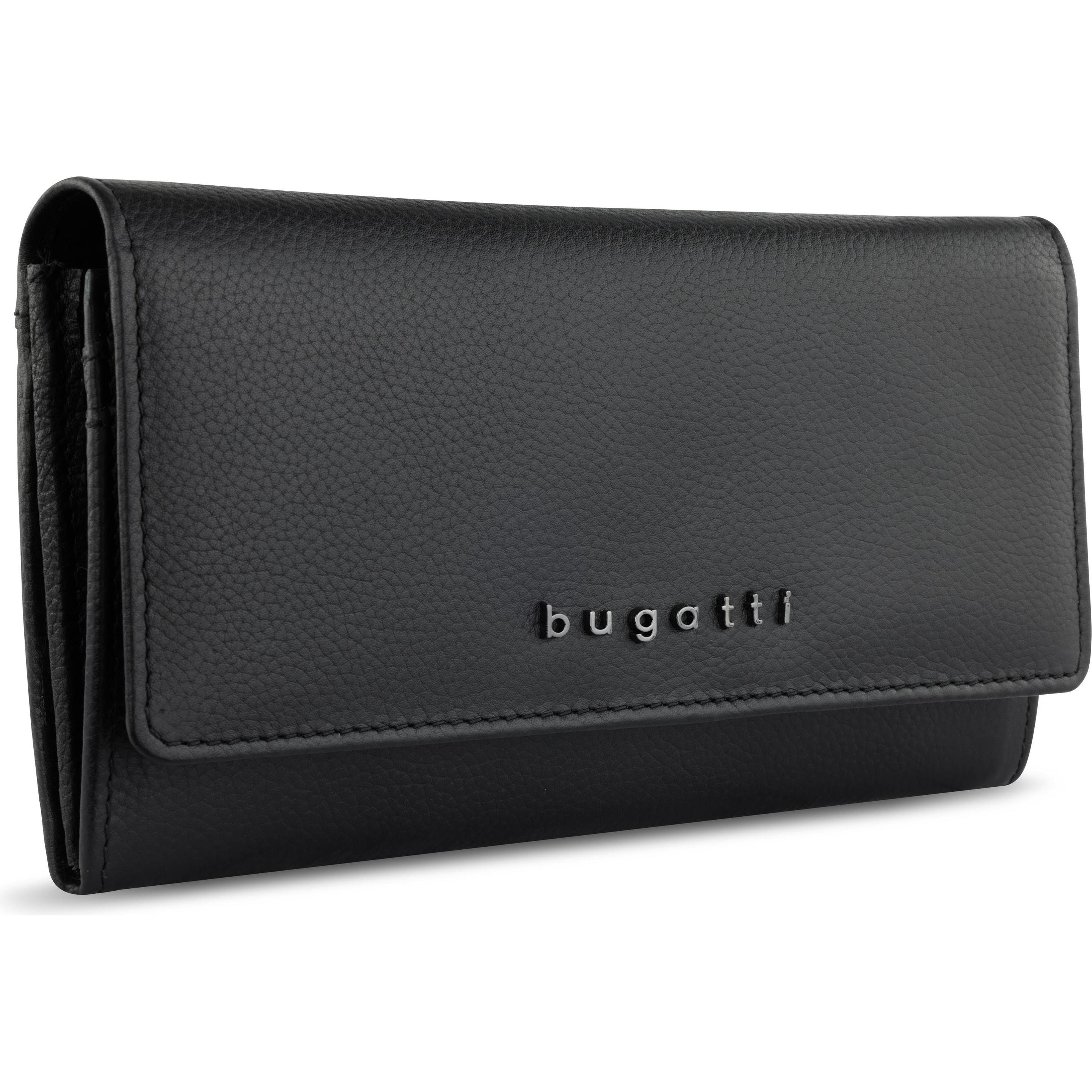 Thumbnail - Bugatti, Damen, Portemonnaie, Langbörse Bella Ladies Wallet II, Schwarz