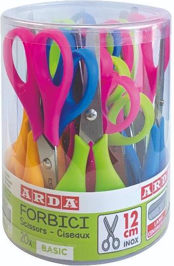 Actual product image Arda Pack 20 Basic Scissors (12 cm)