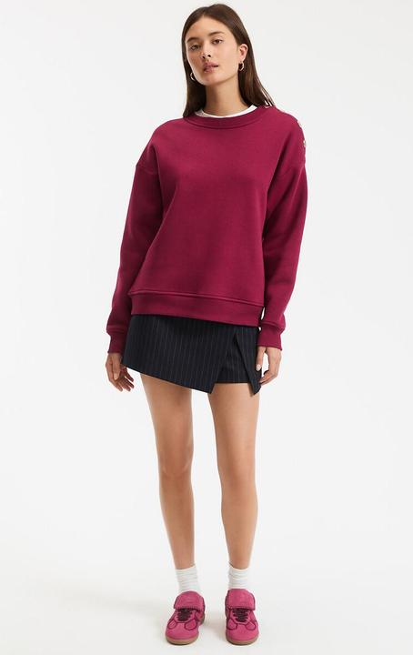 Actual product image La Redoute Collections Sweatjacke mit rundem Ausschnitt (L)