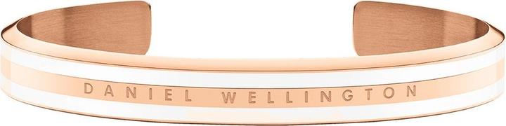 Image du produit Daniel Wellington Classic Slim Bracelet Satin Blanc Or Rose S (Acier inoxydable, Émail)