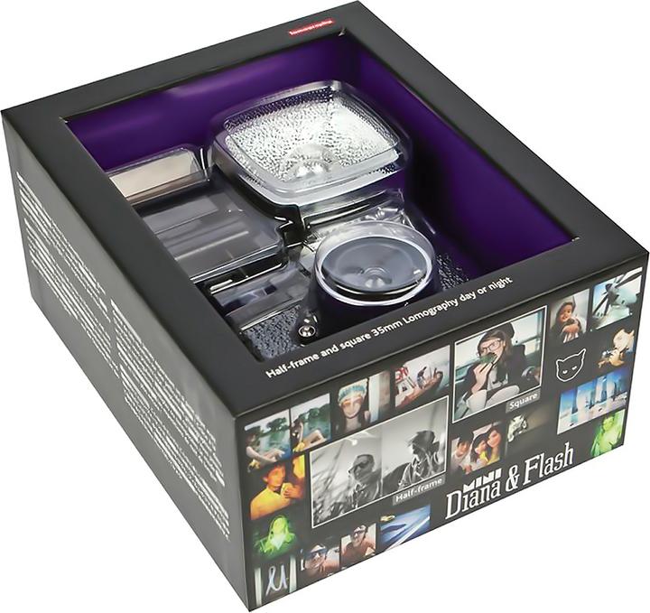 Actual product image Lomo Diana Mini & Flash, Petite Noire