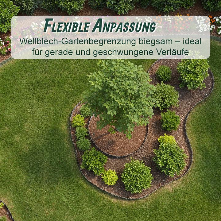 Actual product image Relaxdays lawn edge (500 cm)