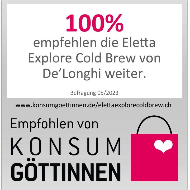 Actual product image De'Longhi Eletta Explore Cold Brew