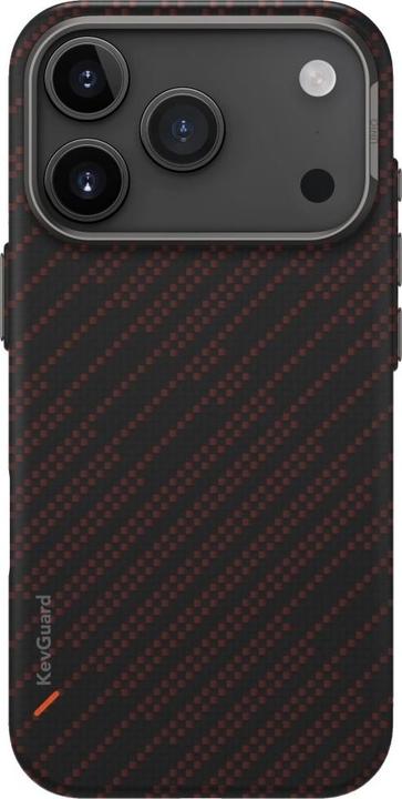 Produktbild Uniq Case Keva EDGE for iPhone 17 Pro Magclick Charging orange (Apple iPhone 17 Pro)