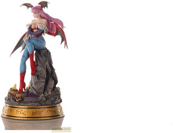 Actual product image First 4 Figures Darkstalkers PVC Statue Morrigan Aensland Player 2 Variant 25 cm