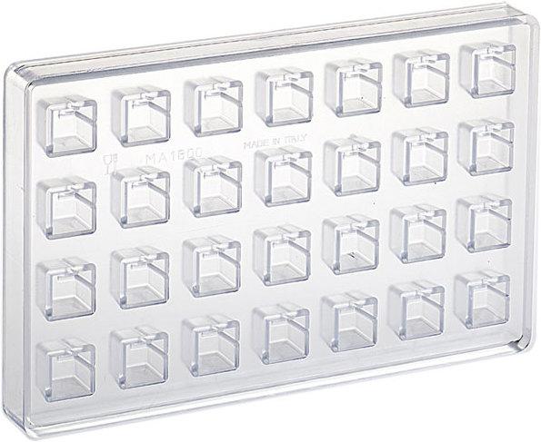 Actual product image Martellato Praline mold square with pattern