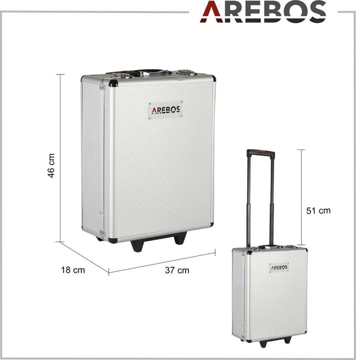Actual product image Arebos Werkzeugkoffer (1200 pieces)