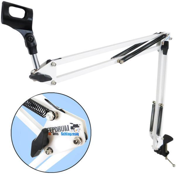 Produktbild keepdrum NB35 WH Weiss Tisch-Mikrofonarm