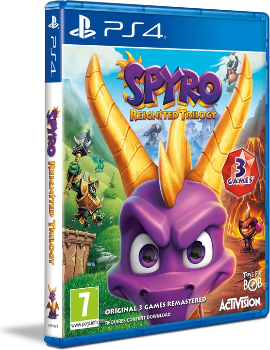 Produktbild Activision Blizzard Spyro Reignited Trilogy, PS4 Anthologie PlayStation 4 (PS4, EN)