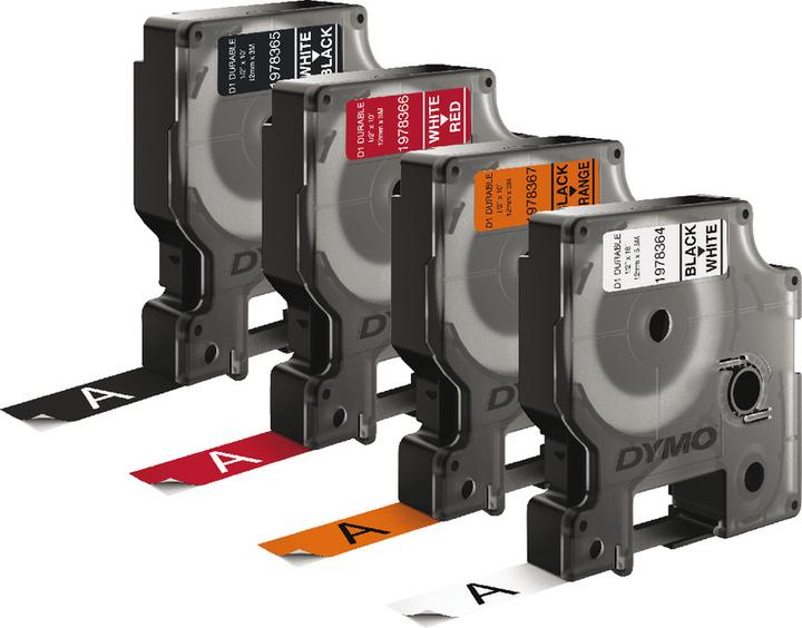 Produktbild Dymo D1 (1.20 cm, Schwarz)