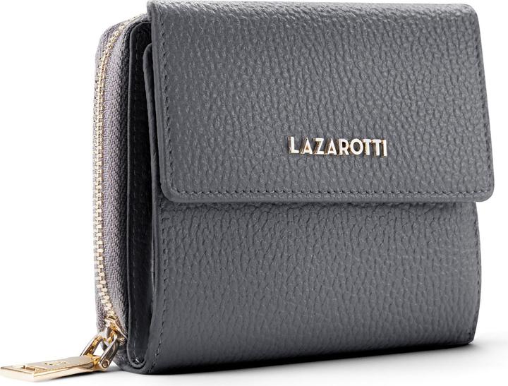 Actual product image Lazarotti Bologna Leather wallet leather 12 cm