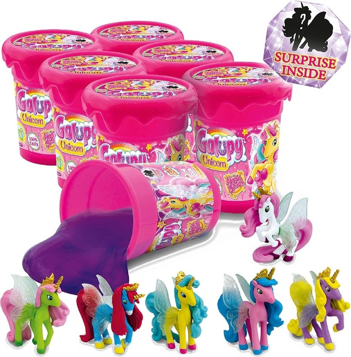 Immagine prodotto Craze Magic Slime Galupy con figura da collezione