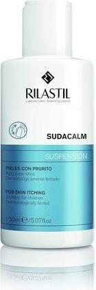 Actual product image Rilastil Sudacalm Zinc Oxide Soothing Suspension for Irritated and Itchy Skin 150ml (Suntan cream, 150 ml)